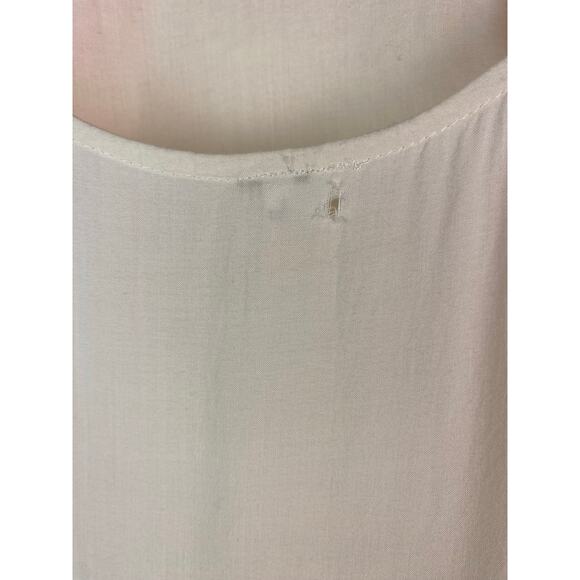 Free People Women's Size XS Cream Orange Lace Sleeveless Scoop Neck A-Line Dress - Picture 6 of 8